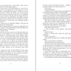 Doppelseitiger Text auf den Seiten 14 und 15 in deutscher Sprache mit mehreren Dialogen.