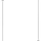 Eine Illustration mit schwarzen Linien als Rahmen und Sternen in den oberen linken und unteren rechten Ecken.