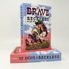"The Brave and the Reckless" von Dilan Dyer, Roman. Illustration: Cowboy und Frau, Pferd, Wolken, Haus im Hintergrund.
