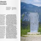 Toni Schmale, MINI-TANKE, Skulptur entstanden im Rahmen eines Ausstellungsprojektes, Der Semmering als Bühne der Gegenwart.
