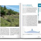 Text: "Durch das Münstertal. Wo einst wilde Schlachten tobten." Grafik zeigt Höhenprofil mit Start- und Endpunkt.