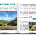 **Wandern am Niederrhein**  
Einleitung über Erlebnisse und Natur. Foto von Dünenlandschaft, Autor Sven Hähle rechts mit See im Hintergrund.