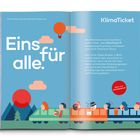 Linke Seite: "Tourenübersicht" mit 24 Touren und Seitenzahlen. Rechte Seite: Weitere Touren. Oben Frau an Bahnsteig.