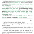 Textpassage auf Italienisch mit deutschen Übersetzungen und Erklärungen in grün. Seitennummer 6 unten rechts.