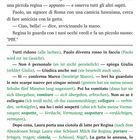 Seite 3, Dialog und Erzählung auf Italienisch und Deutsch. Gäste essen zusammen. Eine Katze namens Regina wird beschrieben.