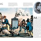 "Einleitung" steht groß oben. Eine bunte Illustration zeigt eine Gruppe Menschen und eine dampfbetriebene Maschine.