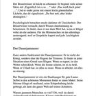 Text beschreibt den Besserwisser und Dauerjammerer. Der Besserwisser sucht Anerkennung, der Dauerjammerer klagt ständig.