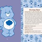 Grumpy Bear, ein erfinderischer und liebevoller Care Bear, hat einen Bauchabdruck mit einer Regenwolke und Herz-Regentropfen.