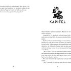 Kapitel 8 mit einer Illustration von Blättern und einer Zahl. Text über Spannung und Konfrontation zwischen zwei Personen.