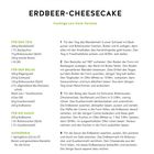 Erdbeer-Cheesecake, fruchtige Low-Carb-Variante. Zutaten: Mandelmehl, Quark, Erdbeeren. Zubereitung in 4 Schritten.