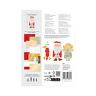 Text: Größe 25 cm, Inhalt: Komplettset zum Basteln, Mit diesem Bastelset entsteht: Nikolo. Illustration: Bunte Teile für Figuren.