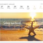 „Solange man träumt, kann man nicht alt werden. Was wäre das Herz eines Menschen ohne Träume?“ Seestern am Strand.