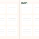 Links steht "Geheimtipps", rechts "Schöne Plätze und Empfehlungen". Unten links ein Zelt mit Stuhl und Tisch.