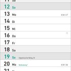 Kalender für September 2027, zeigt Wochentage, Daten und Ereignisse wie "Weltkindertag" am 20. September.