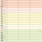 Kalender für September 2027, farblich unterteilt, mit Notizenfeld. Feiertage: 19., 20.*, 23. September. Woche 36-39.