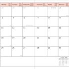 Kalenderseite: Januar 2027. Tage in mehreren Sprachen. Feiertag: New Year's Day am 1. Januar.