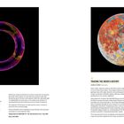 "Neon Sun" von Peter Ward. Farbige Darstellung der inneren Sonnenkorona. "Tracing the Moon's History" von Julian Zoller.