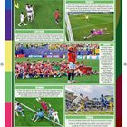 "Epic Underdogs" und Ländernamen: Kap Verde, Paraguay, Norwegen, DR Kongo, Curaçao. Fußballspiel-Szenen mit jubelnden Teams.