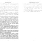 Seitenzahlen 11 und 12. Texte über Sir Geoffrey, Clifford und Connie. Titel: "Lady Chatterley's Lover" von D. H. Lawrence.