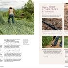 Crimping Cover Crops: Anleitung zum Biegen von Pflanzenstängeln zur Beendigung der Deckfrucht. Erfordert zwei Personen.