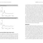 Seite enthält: "The Glucose Response from a Runner Who Ate an Almond Butter, Jelly, and White Bread Sandwich". Zwei Grafiken. Text behandelt Ernährung und Blutzucker. 