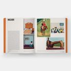 MATTHEW KRISHANU links oben, darunter Text. Rechts fünf gemalte Szenen: im Bett, auf Pferd, Klasse, Raum, Figuren.