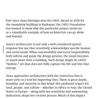 FOREWORD. Seit Anna Heringer 2020 den OBEL Award gewann, möchte die OBEL Foundation zeigen, warum ihr Projekt herausragt.