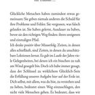 Ein paar einleitende Worte. Aus wahrem und demütigem Licht, ein Träumer. Text über Glück, Verantwortung und Lebensweg.