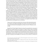 Fußnote 2: Lena Johannesson und Gunilla Knape, hrsg. Women Photographers: European Experience.

Fußnote 3: Björn Axel Johansson, Eva Dahlman, und Magnus Bremmer, Kvinnor bakom kameran 1848–1968.

Seitenzahl 10. Autoren: Sigrid Lien und Mette Sandbye.
