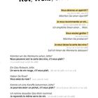 Titel: "Rot, Weiß, oh là là!" 
Enthält deutsche und französische Weinausdrücke und deren Aussprache. Seitenzahl unten rechts: 67.