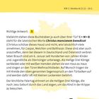 KW 1 | Steinbock 22.12. – 20.1. Richtige Antwort: 3 LAND & LEUTE. Text erklärt den Brauch der Sternsinger am 6. Januar.