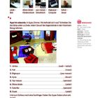 Texte: yatak, elbise dolabı, yazı masası, bilgisayar, koltuk. Darstellungen von Möbeln in einem Zimmer.