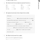 Unregelmäßige Verben: Übungen zu avoir, être, aller. Aufgaben zur Zuordnung der Formen und Lückentext.