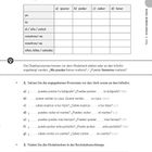 Übung zu Modalverben mit Konjugationstabellen, Lückentext-Aufgaben und Buchstabenschlange.