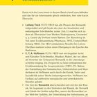 1: DAS WICHTIGSTE AUF EINEN BLICK – SCHNELLÜBERSICHT. Informationen über Ludwig Tieck und E.T.A. Hoffmann.