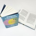 Der Text lautet: „Wolfgang Schmidbauer. Was wir von Tieren über unsere Gefühle lernen. Das animalische Echo.“ Zwei geöffnete Bücher.