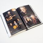 Texte: "2016", "Mit Klaus Hoffmann und Hannes Wader, 2011", "Mit Victoria-Luise Mey, 2016". Vier Fotos von Menschen.