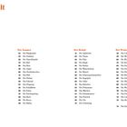 Der Inhalt: Frühling (10-23), Sommer (24-40), Herbst (41-57), Winter (58-74). Text in warmen Farben.