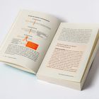 Zwei Buchseiten mit Text, der unter anderem über Stress und Bewertungssituationen spricht, illustriert mit einem Diagramm.
