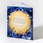 Buchrückseite mit Waldillustration. Text beschreibt eine Traumreise durch den Wald mit Aufruf zur Fantasiereise.