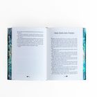 Linke Seite: Text erzählt eine Geschichte.  
Rechte Seite: „Der Sinn des Todes“, Text beginnt und setzt Geschichte fort.