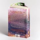Rückseitenbeschreibung eines Buches über Surfen, Abenteuer und Romantik an einem malerischen Küstenort.