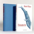 „Einsamsein. Eine Befreiungsgeschichte“ von Daniel Haas. Illustration zeigt einen blauen Wal.