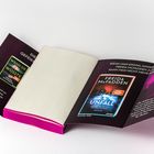Links: "Wenn Sie wüsste..." Rechts: "Der Unfall" von Freida McFadden. Das Bild zeigt ein aufgeklapptes Buch mit Klappentext.