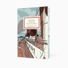 Cover von Stefan Zweigs "Schachnovelle", illustriert. Schiffsdeck mit Schornsteinen und Reling, gedämpfte Farben.