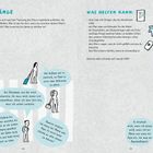 Übergänge: Tipps für Kinder bei Trennung, z.B. Liste, Plan, Kuscheltier. Sprechblasen mit Kinderstimmen über ihre Erfahrungen.