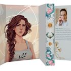 "MIRI SMITH ist das Pseudonym der deutschen Autorin Miriam Schmidt." Illustration einer Frau mit langem Haar.