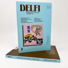 Titel: DELFI. Magazin für neue Literatur. Autoren: Antje Rávik Strubel, Barbi Marković, u.a. Eine Collage mit Engelsfigur.