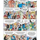 Comic mit Zeichnungen von Charakteren in chaotischen Situationen. Dialoge voller Humor und übertriebene Reaktionen.