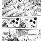 KATIIING, KRRK, KRRK, Nein!! Das Tonpüppchen!!! Hani!! KLIRR, UAAAH!!! Zwei Figuren sehen besorgt auf zerbrechende Puppe. Manga-Stil.